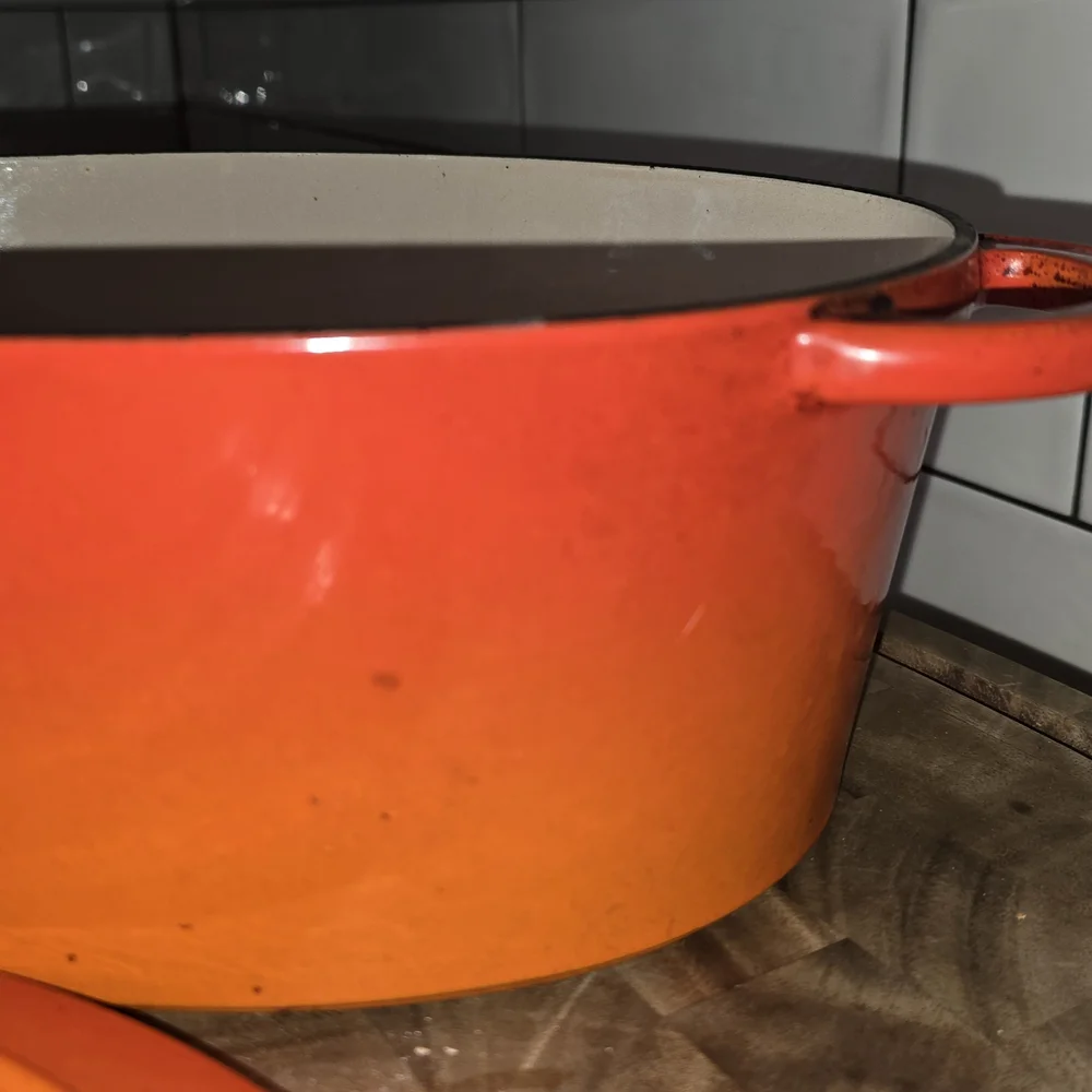 Le Creuset 29cm Flame Oval Dutch Oven - Picture 8 of 12